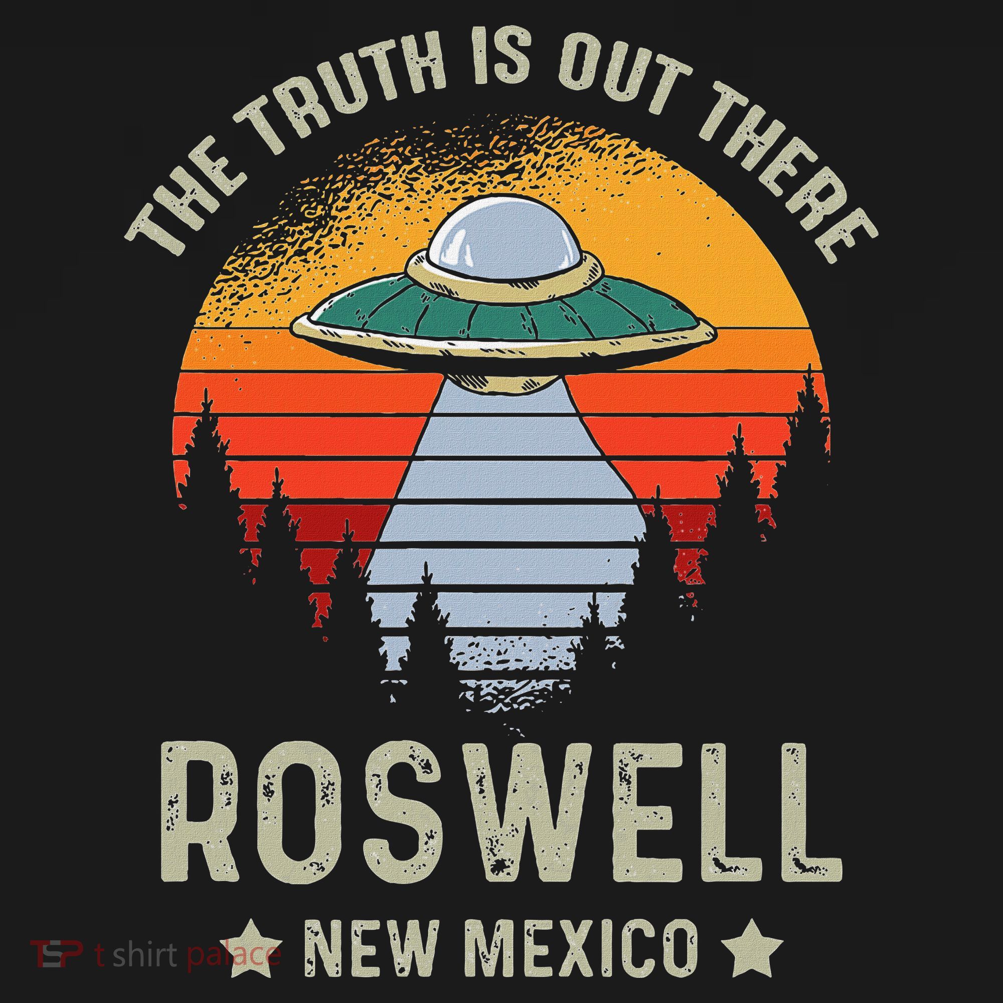 Truth Is Out There Roswell New Mexico Alien Abduction Ufo Women's Tank Top