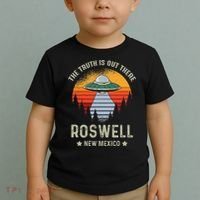 Truth Is Out There Roswell New Mexico Alien Abduction Ufo Toddler T-Shirt thumb 2