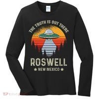Truth Is Out There Roswell New Mexico Alien Abduction Ufo Women's Long Sleeve Shirt thumb 0