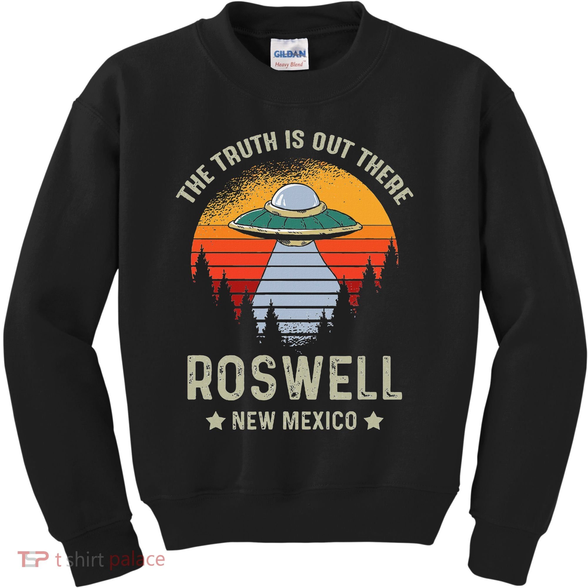 Truth Is Out There Roswell New Mexico Alien Abduction Ufo Kids Sweatshirt