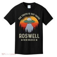 Truth Is Out There Roswell New Mexico Alien Abduction Ufo Kids T-Shirt thumb 0