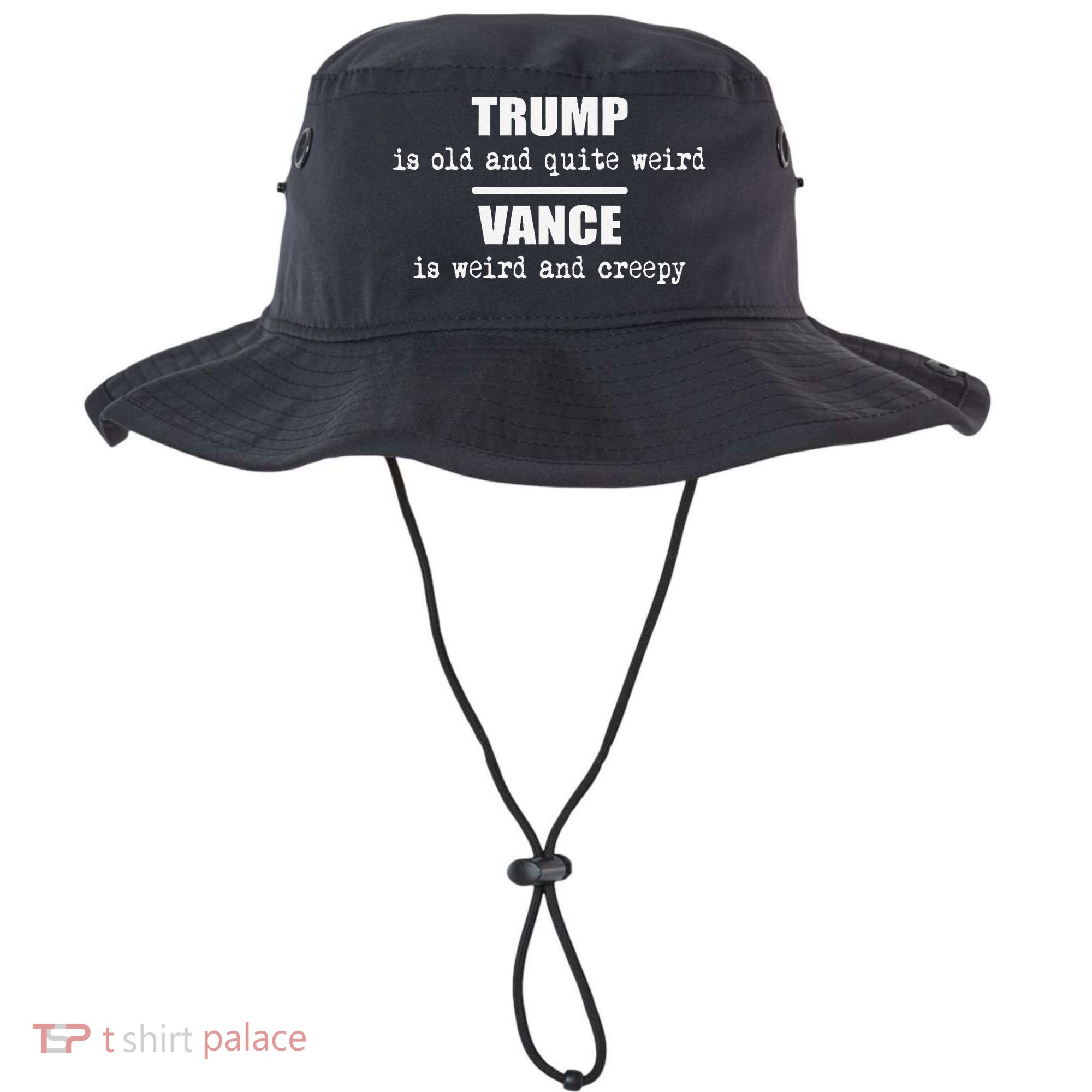 Trump Is Old And Quite Weird Vance Is Creepy Political Bucket Hat