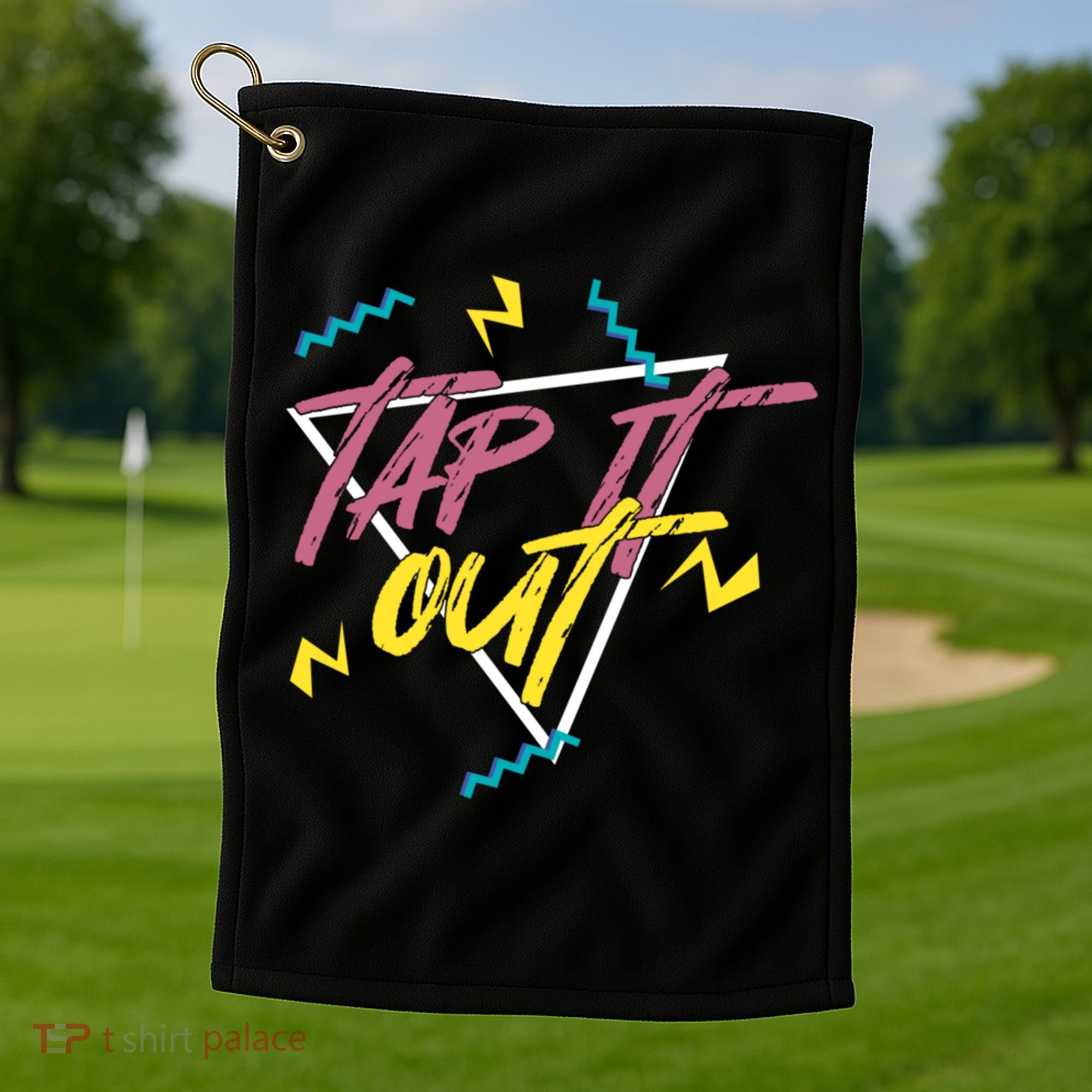 Tap It Out Tap Dancing Tap Dance Dancer Gift Golf Towel