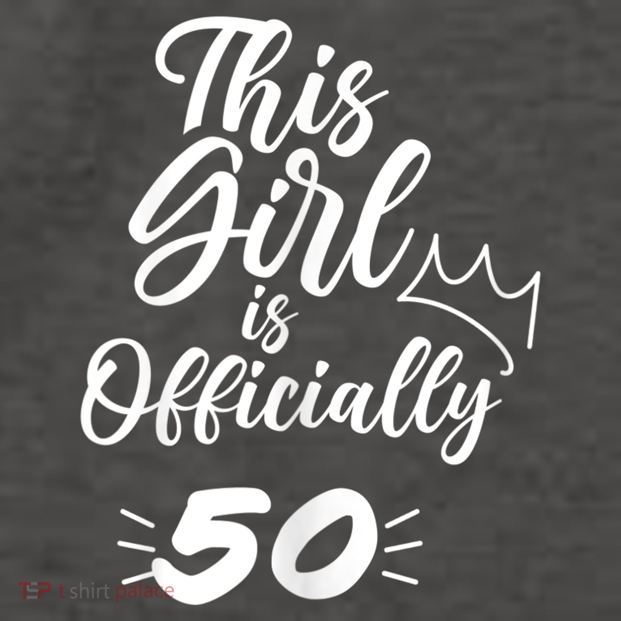 This  Is Officially 50 Fifty 50Th Fiftieth Cute Birthday Vector Backpack