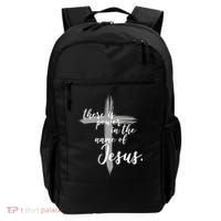 There Is Power In The Name Of Jesus Cross Backpack thumb 0