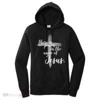 There Is Power In The Name Of Jesus Cross Women's Hoodie thumb 0