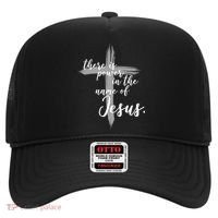 There Is Power In The Name Of Jesus Cross Hat thumb 0