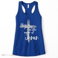There Is Power In The Name Of Jesus Cross Women's Tank Top thumb 0