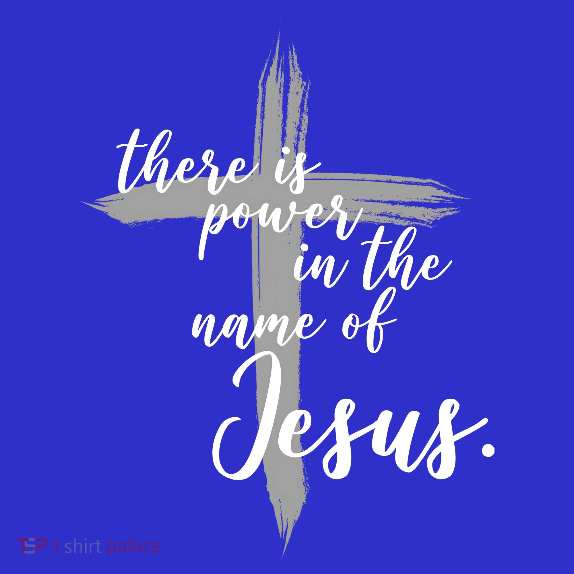 There Is Power In The Name Of Jesus Cross Women's Tank Top