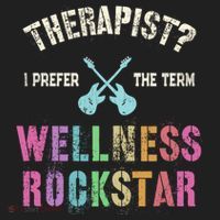 Therapist I Prefer Wellness Rockstar Therapy Ninja Team Cute Gift Beanie thumb 2