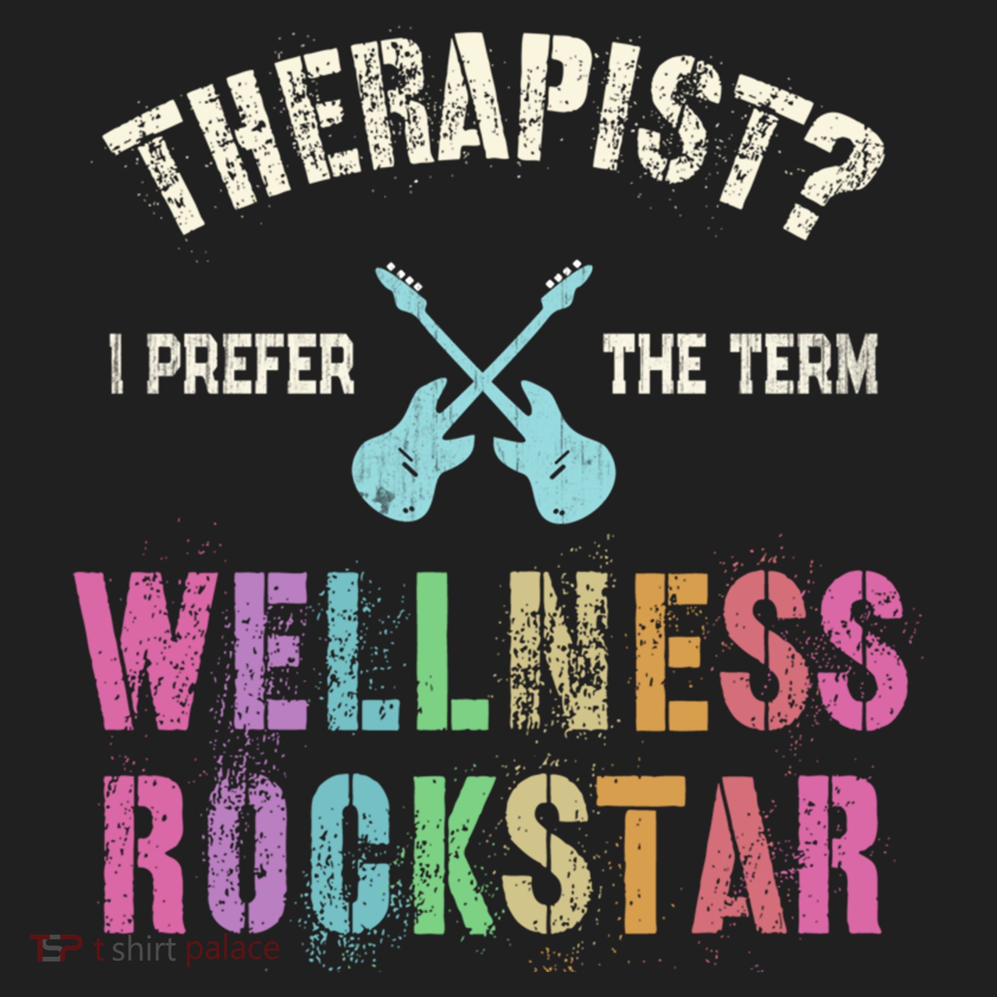 Therapist I Prefer Wellness Rockstar Therapy Ninja Team Cute Gift Beanie