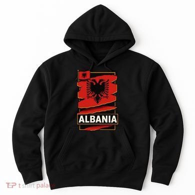 Torn In Pride: Albania's Legacy Unfolds Hoodie