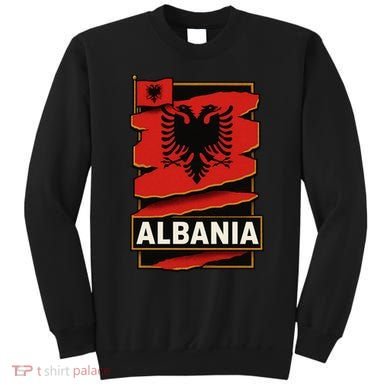 Torn In Pride: Albania's Legacy Unfolds Sweatshirt