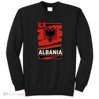 Torn In Pride: Albania's Legacy Unfolds Sweatshirt thumb 0