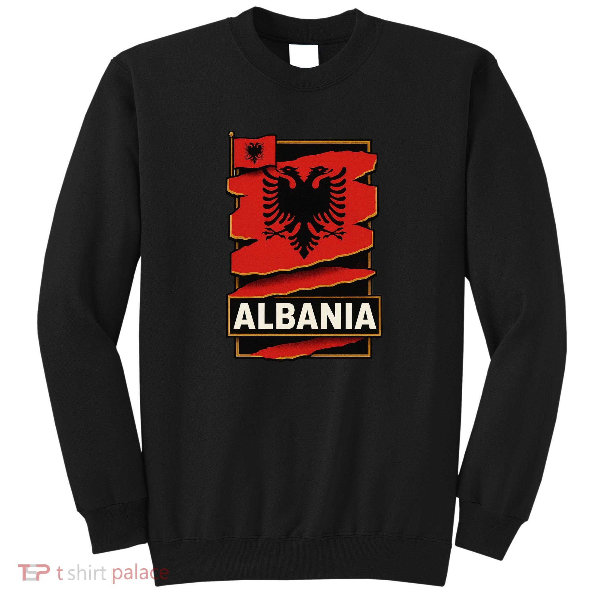 Torn In Pride: Albania's Legacy Unfolds Sweatshirt