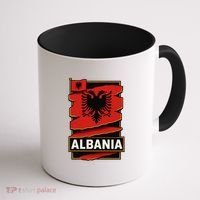 Torn In Pride: Albania's Legacy Unfolds Coffee Mug thumb 1