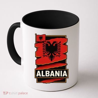 Torn In Pride: Albania's Legacy Unfolds Coffee Mug