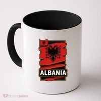 Torn In Pride: Albania's Legacy Unfolds Coffee Mug thumb 0
