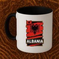 Torn In Pride: Albania's Legacy Unfolds Coffee Mug thumb 2