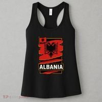 Torn In Pride: Albania's Legacy Unfolds Women's Tank Top thumb 3