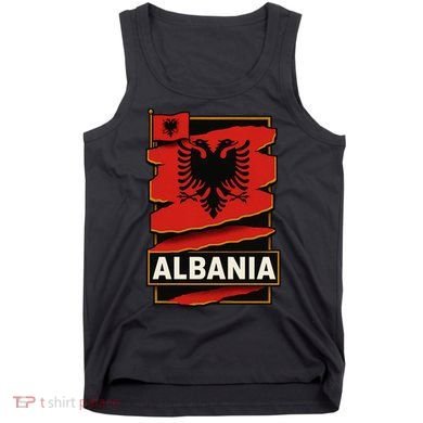 Torn In Pride: Albania's Legacy Unfolds Tank Top
