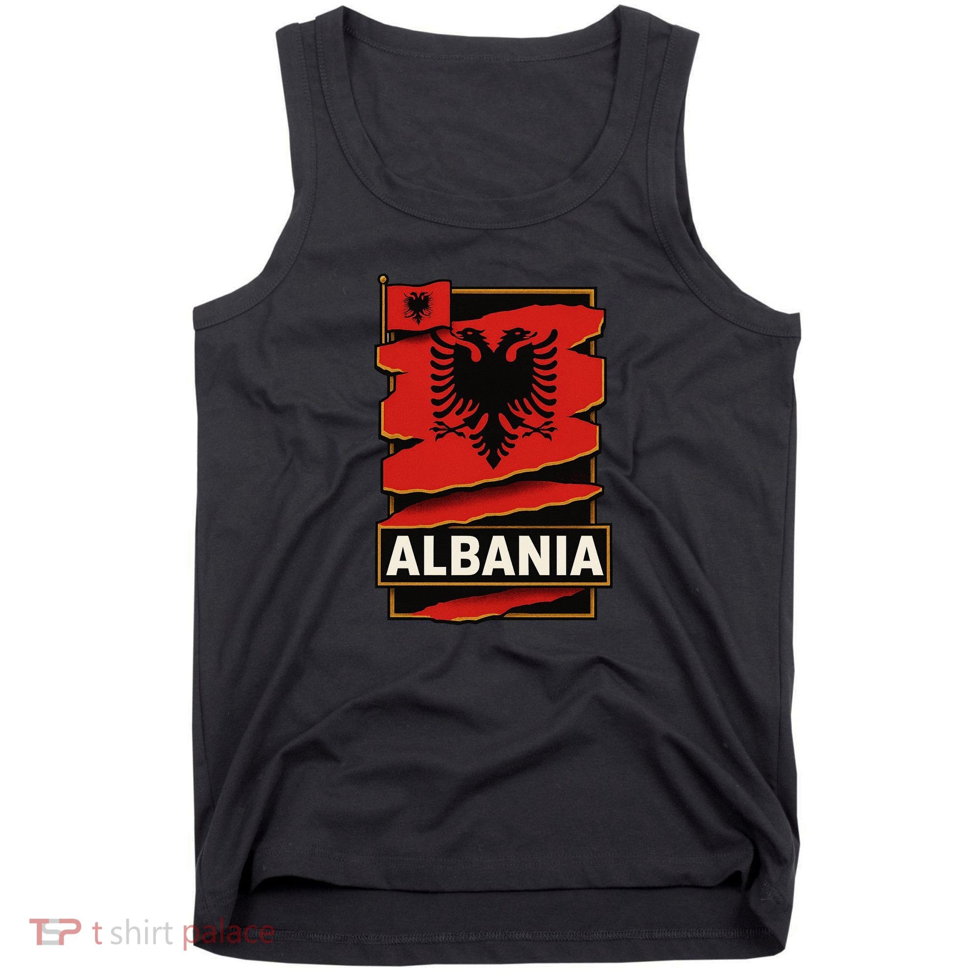 Torn In Pride: Albania's Legacy Unfolds Tank Top
