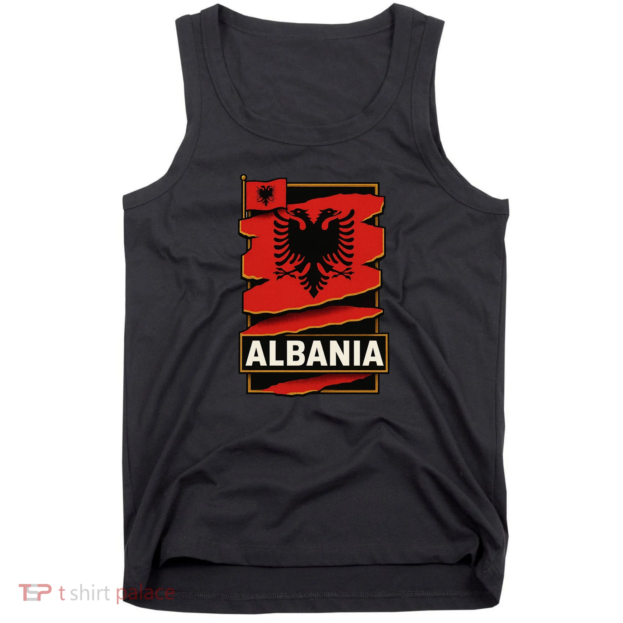 Torn In Pride: Albania's Legacy Unfolds Tank Top