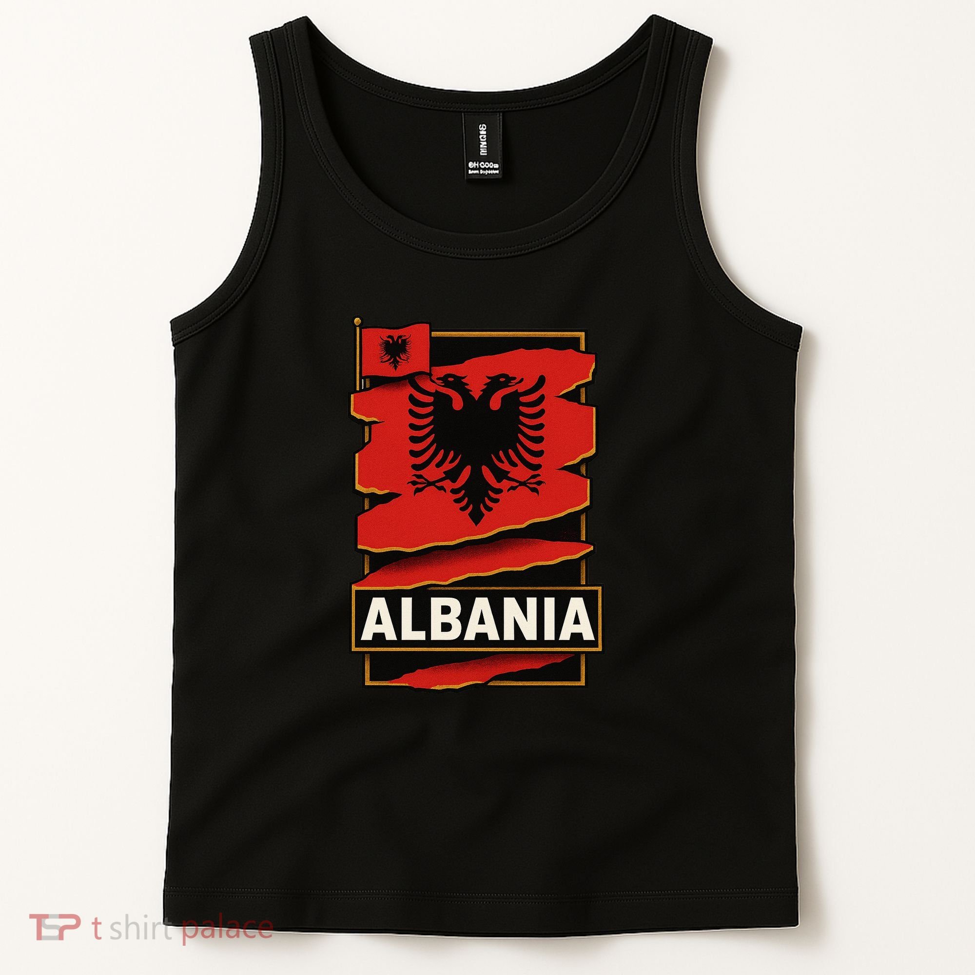 Torn In Pride: Albania's Legacy Unfolds Tank Top