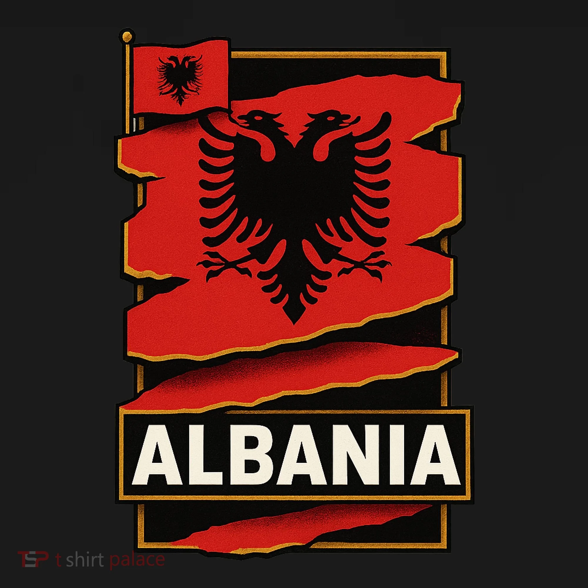 Torn In Pride: Albania's Legacy Unfolds Tank Top