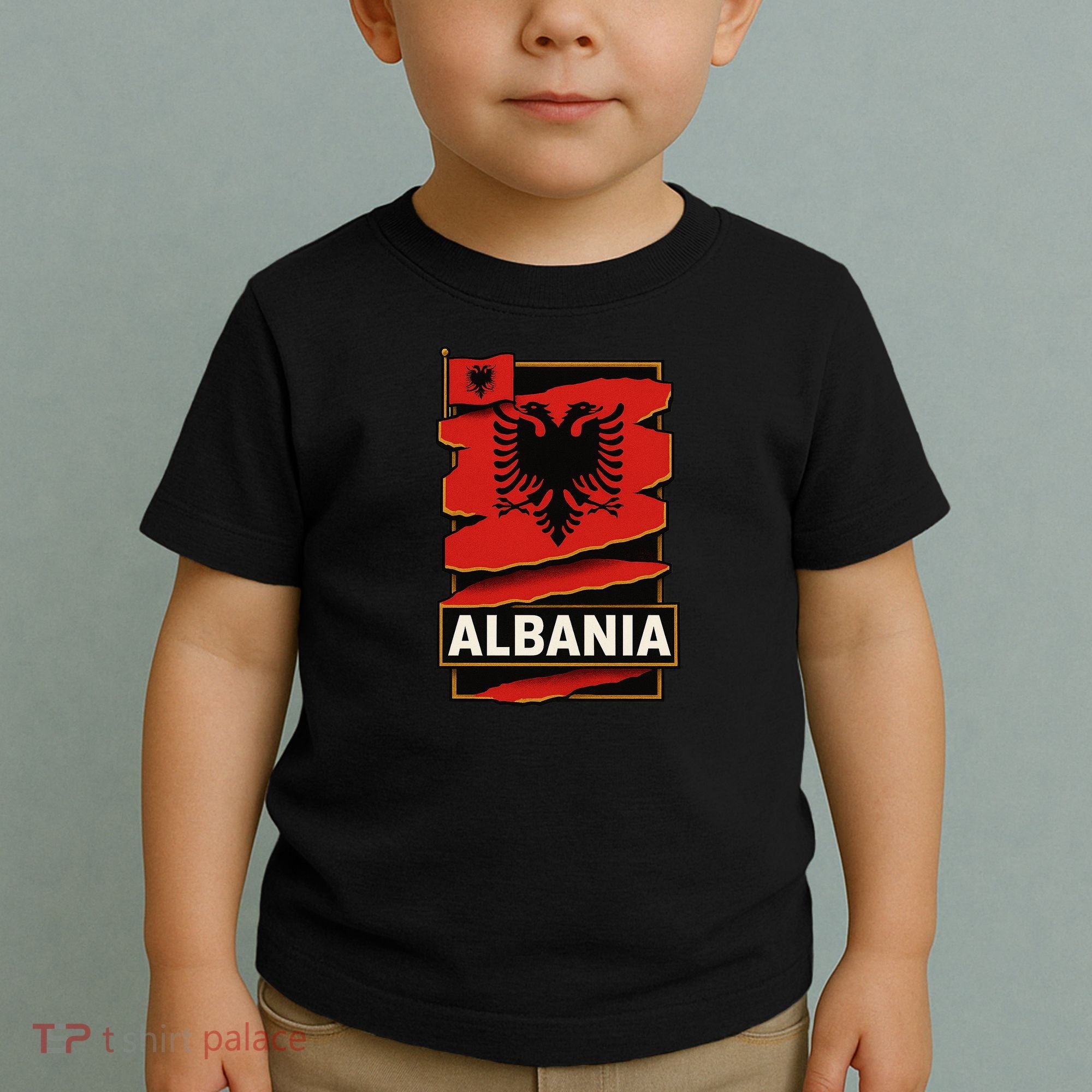 Torn In Pride: Albania's Legacy Unfolds Toddler T-Shirt