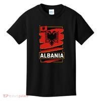 Torn In Pride: Albania's Legacy Unfolds Kids T-Shirt thumb 0