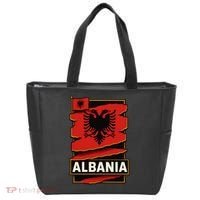 Torn In Pride: Albania's Legacy Unfolds Tote Bag thumb 0