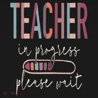 Teacher In Progress Please Wait Recharge Required Test Day Bucket Hat thumb 4