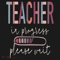 Teacher In Progress Please Wait Recharge Required Test Day Women's T-Shirt thumb 6
