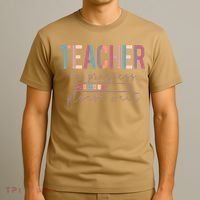 Teacher In Progress Please Wait Future Teacher Women Joke T-Shirt thumb 3