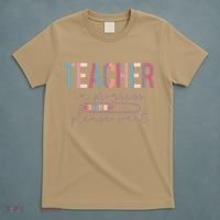 Teacher In Progress Please Wait Future Teacher Women Joke T-Shirt thumb 5