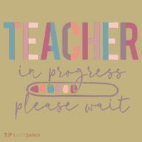 Teacher In Progress Please Wait Future Teacher Women Joke Mousepad thumb 1