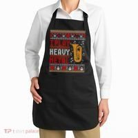 Tuba I Play Heavy Metal Ugly Christmas Cute Gift Apron thumb 2