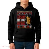 Tuba I Play Heavy Metal Ugly Christmas Cute Gift Kids Hoodie thumb 4