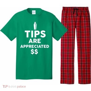 Tips Are Appreciated Pajama Set