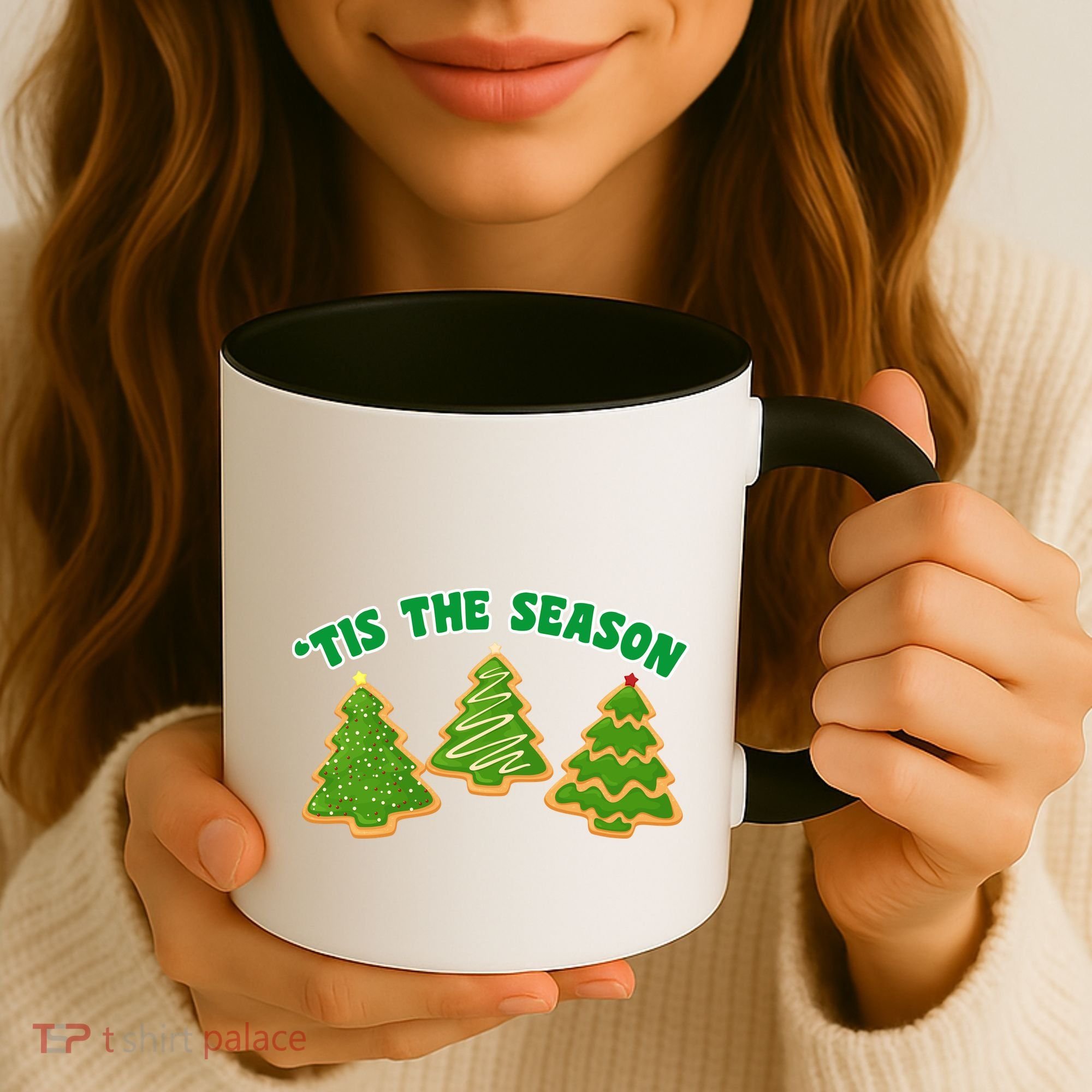 'Tis The Season Cute Funny Christmas Coffee Mug