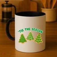 'Tis The Season Cute Funny Christmas Coffee Mug thumb 4