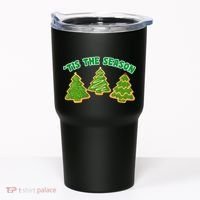 'Tis The Season Cute Funny Christmas Tumbler thumb 0