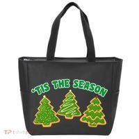 'Tis The Season Cute Funny Christmas Tote Bag thumb 0