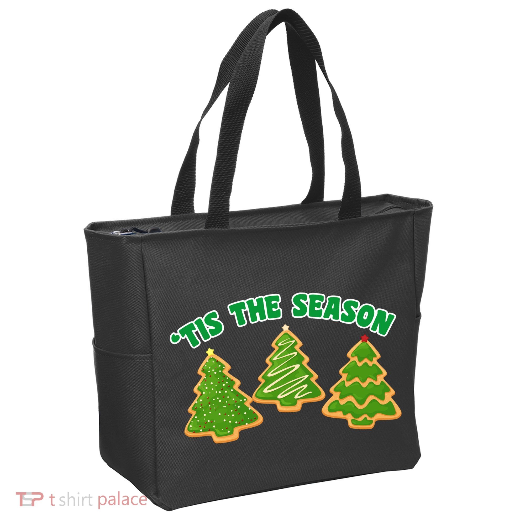 'Tis The Season Cute Funny Christmas Tote Bag