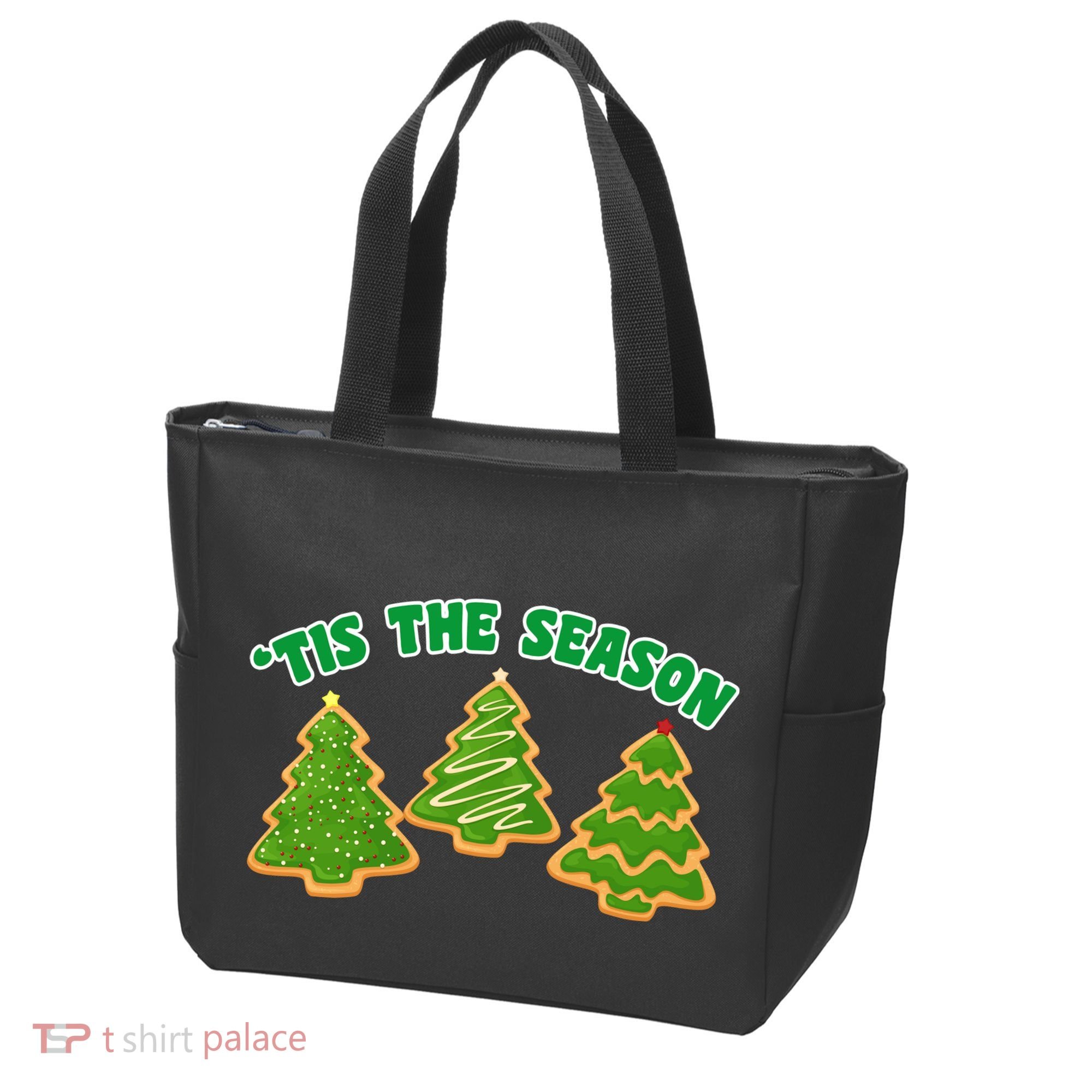 'Tis The Season Cute Funny Christmas Tote Bag