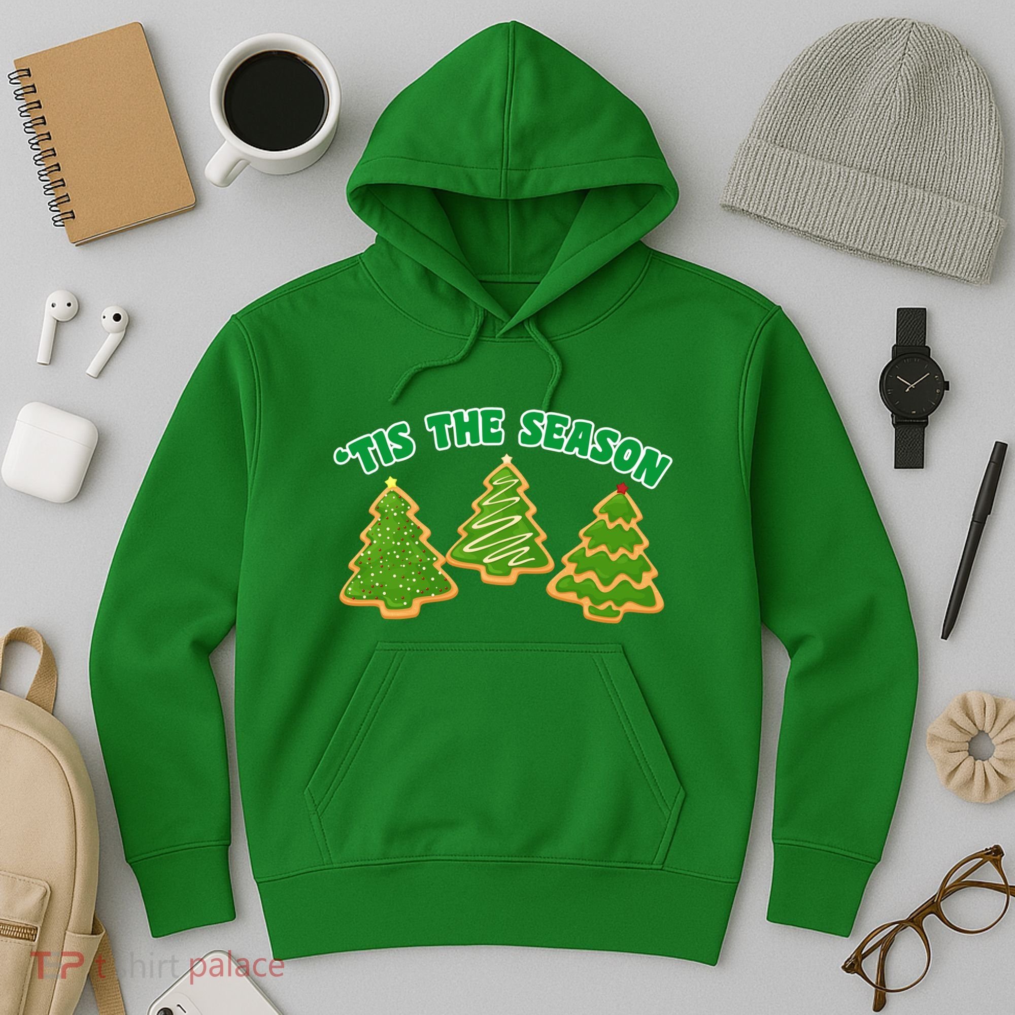 'Tis The Season Cute Funny Christmas Hoodie