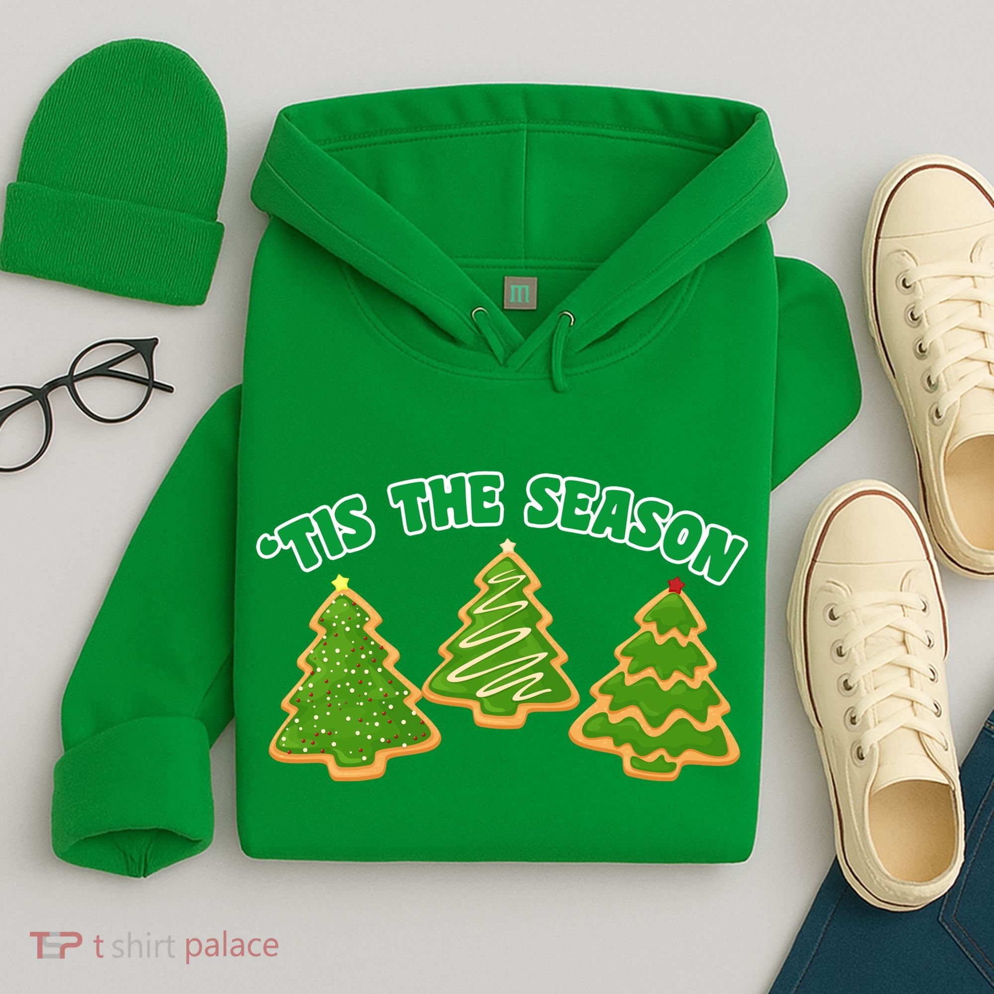 'Tis The Season Cute Funny Christmas Hoodie