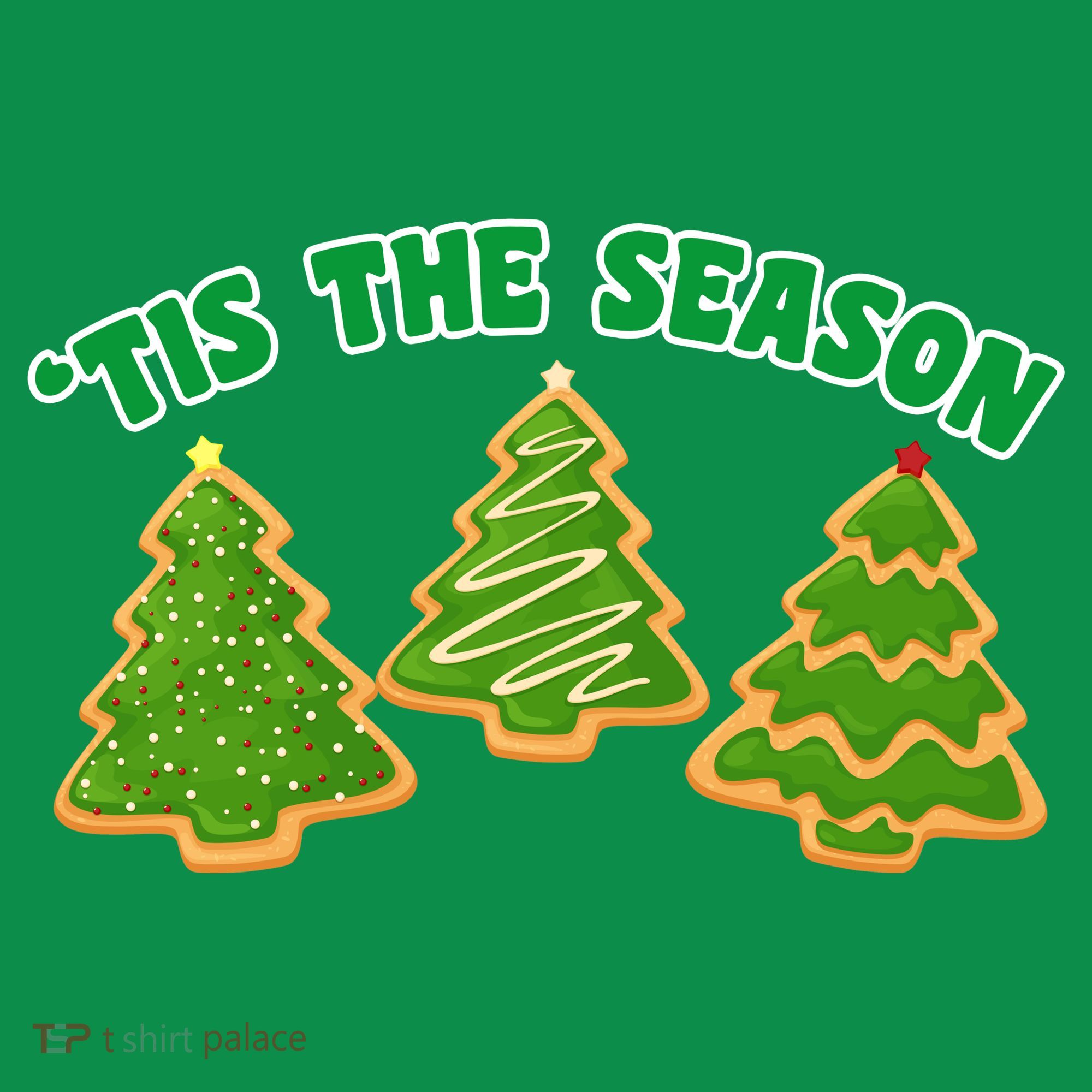 'Tis The Season Cute Funny Christmas Button
