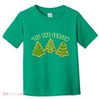 'Tis The Season Cute Funny Christmas Toddler T-Shirt thumb 0